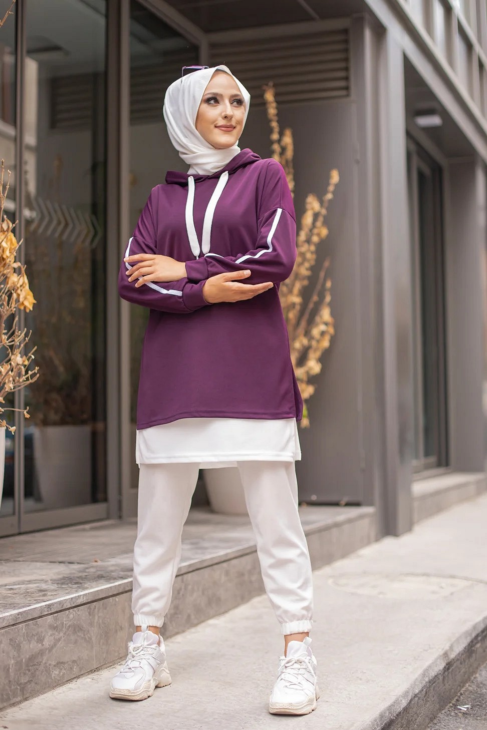 Ensemble survêtement - Tenue pour femme voilée (Hijab sport