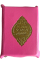 Le Saint Coran de poche bilingue (arabe-français) avec pochette fermeture zip (10 x 14 cm) - Rose Le Saint Coran de poche bilingue (arabe-francais) avec pochette fermeture zip (10 x 14 cm) - Rose