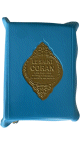 Le Saint Coran de poche bilingue (arabe-français) avec pochette fermeture zip (10 x 14 cm) - Bleu Le Saint Coran de poche bilingue (arabe-francais) avec pochette fermeture zip (10 x 14 cm) - Bleu